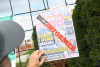 „Dekontaminacija medijskog otpada“ - Protest ispred Informera