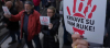 Protesti pod sloganom „Krvave su vam ruke!“